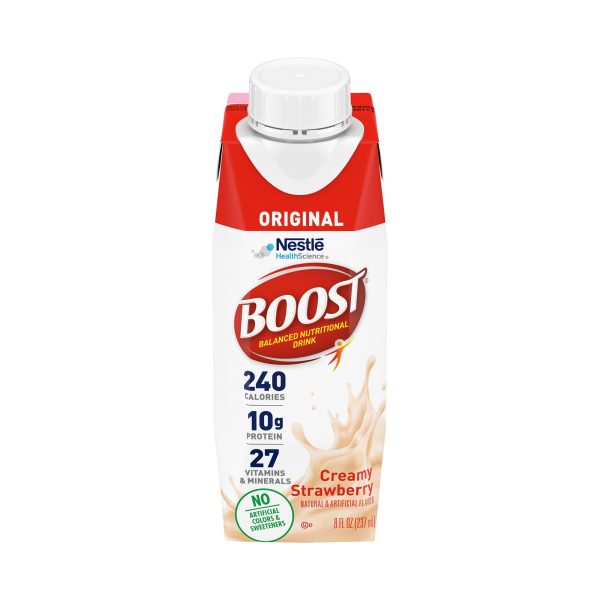 Boost® Strawberry Oral Supplement, 8 oz. Carton For Cheap