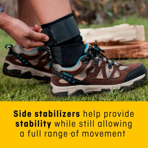 3M Futuro Ankle Performance Stabilizer, Adjustable, Adult, Black, 12 Case Sale - Image 5