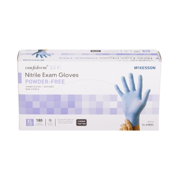 McKesson Confiderm 3.5C Nitrile Exam Glove For Cheap - Image 3