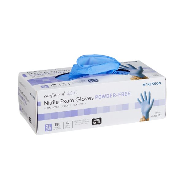 McKesson Confiderm 3.5C Nitrile Exam Glove For Cheap