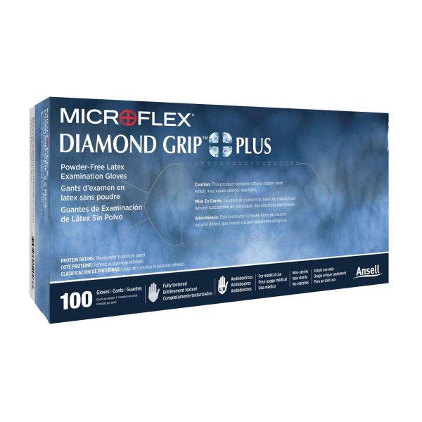 Microflex Diamond Grip Plus Latex Gloves Sale