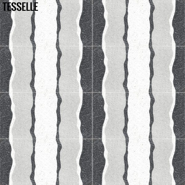 Shoreline Newport 8  Square Terrazzo Cement Tile Fashion - Image 3